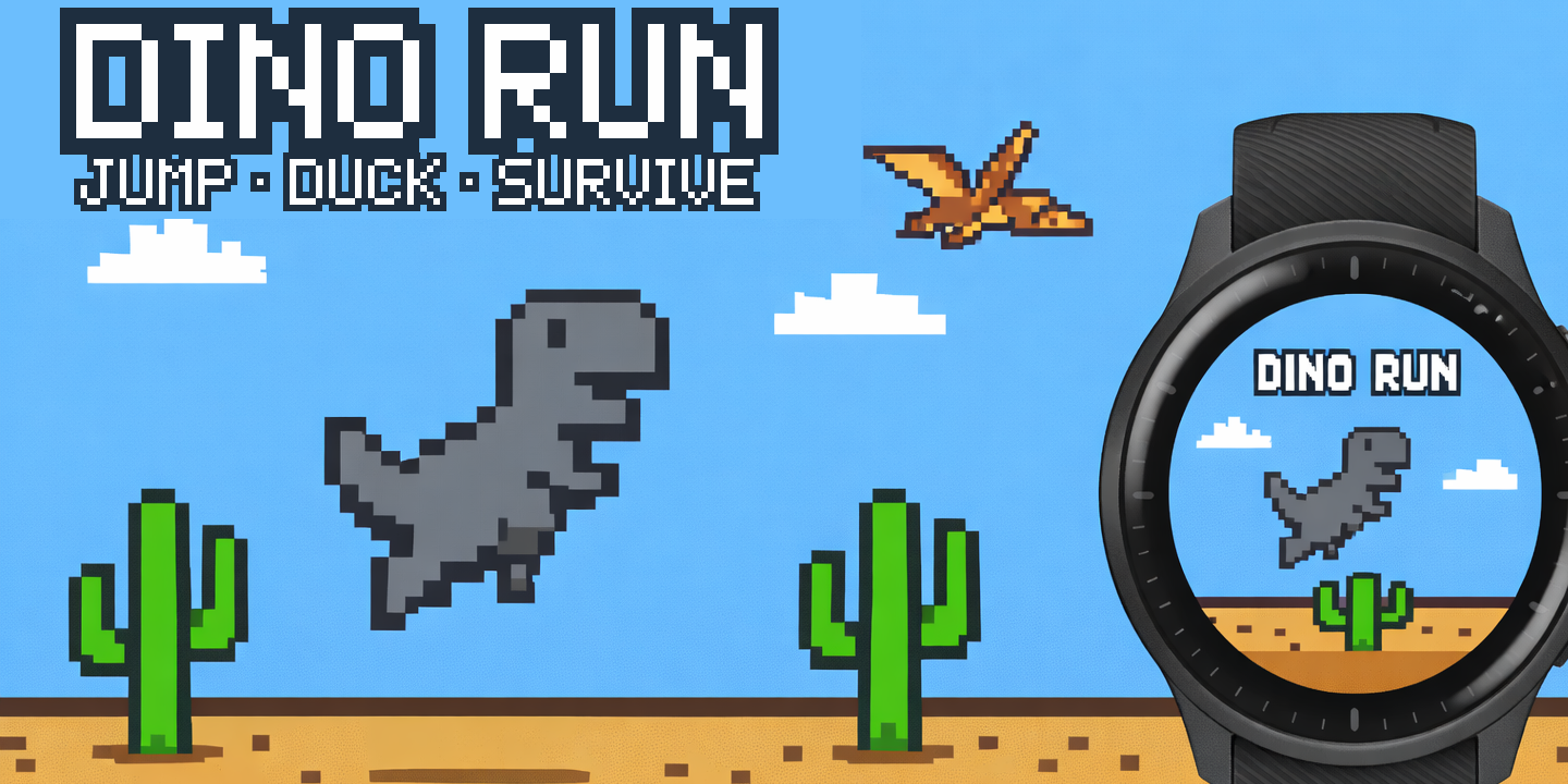 Dino Run - jump, duck, survive