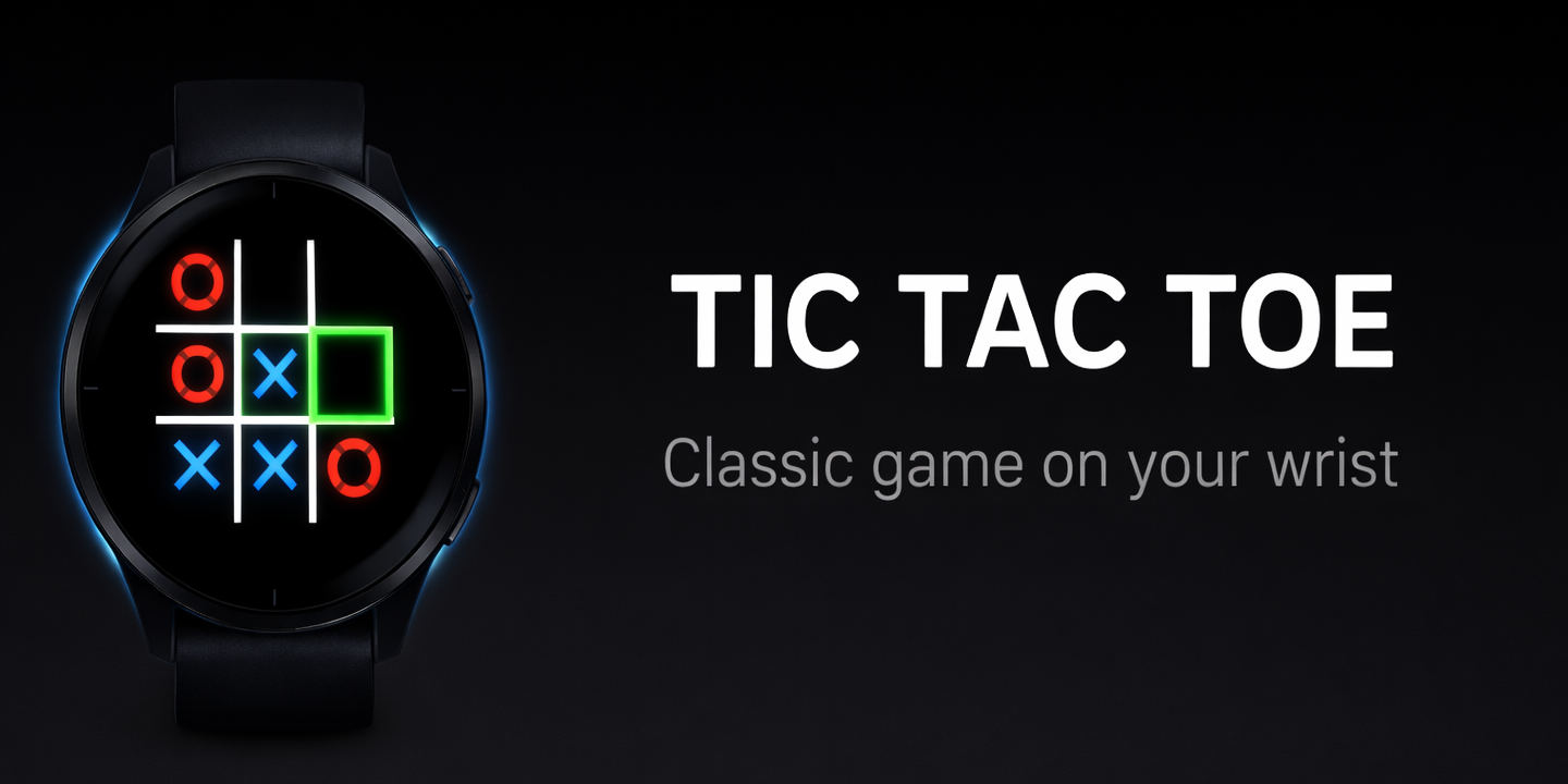 Tic Tac Toe on a Garmin Watch